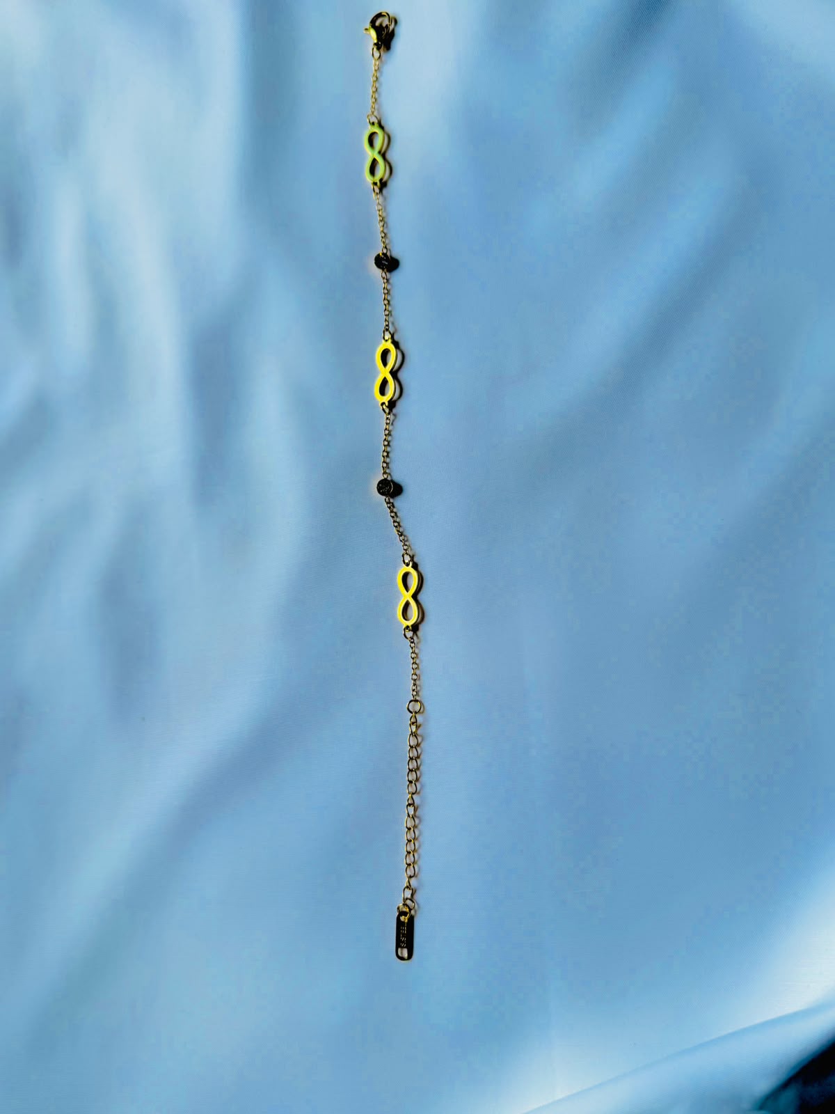 Aas Collection Gold Infinity Bracelet for Women | Elegant Delicate Chain Fashion Jewelry